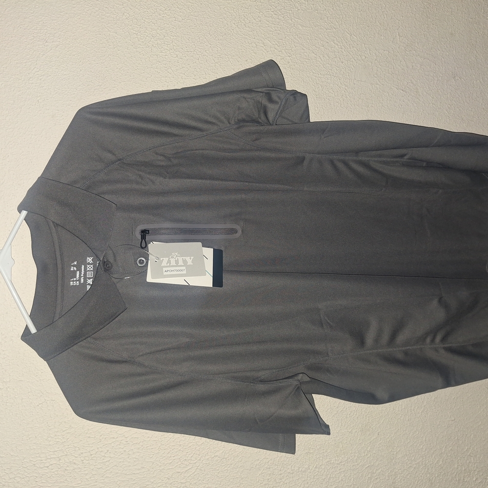 Gray Polo Shirt